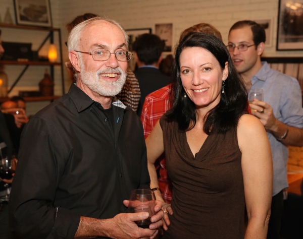 David Van Asselt, Rattlestick Artistic Director and Pauline Adamek Photo