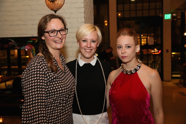 Addie Johnson-Talbott, Kendra Bator and cast member Sarah Shaefer Photo