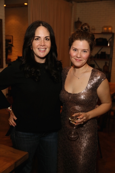 Yetta Gottesman and Playwright Charlotte Miller  Photo