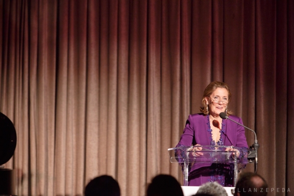 Gala Co-Chair Ann Ziff opened the evening with words of welcome. Photo