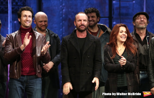 Sting with Aaron Lazar, Rachel Tucker and the cast Photo