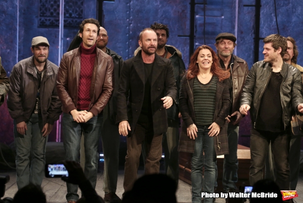 Photo Coverage: Sting Joins the Company of His New Broadway Musical- THE LAST SHIP! Image