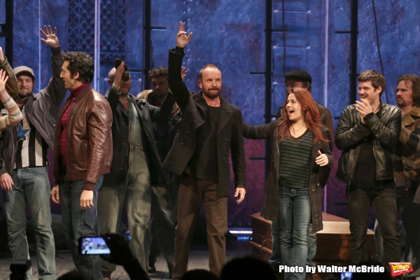 Photo Coverage: Sting Joins the Company of His New Broadway Musical- THE LAST SHIP! Image
