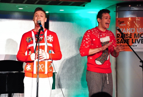 Photo Coverage: Verkaik, Noblezada, Schoenmaker and More In A MERRY CHRISTMAS CABARET! Image
