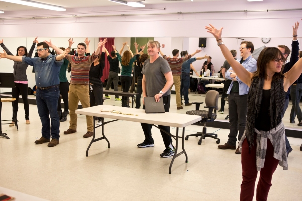 Photo Flash: In Rehearsal with Douglas Sills, Joshua Henry, Betsy Wolfe & More for The Actors Fund's MR. MAGOO'S CHRISTMAS Benefit Image