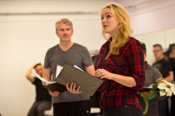 Photo Flash: In Rehearsal with Douglas Sills, Joshua Henry, Betsy Wolfe & More for The Actors Fund's MR. MAGOO'S CHRISTMAS Benefit Image