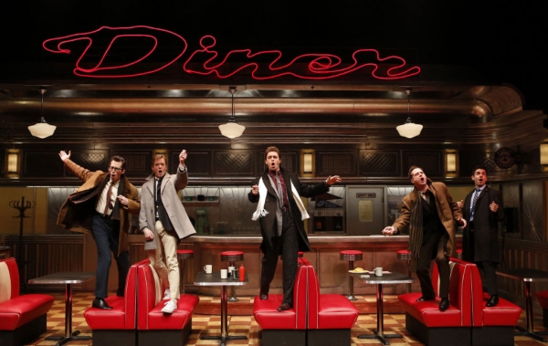Photo Flash: First Look at Josh Grisetti, Matthew James Thomas, Adam Kantor and the Cast of Sheryl Crow's DINER at Signature Theatre! Image