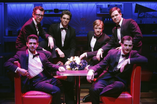 Photo Flash: First Look at Josh Grisetti, Matthew James Thomas, Adam Kantor and the Cast of Sheryl Crow's DINER at Signature Theatre! Image