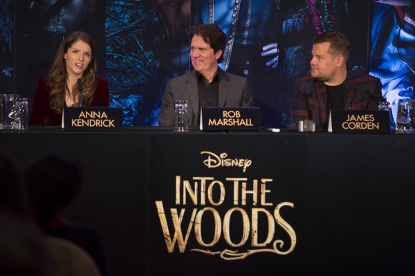 Photo Flash: Anna Kendrick, James Corden, Rob Marshall and More at the INTO THE WOODS London Premiere Image