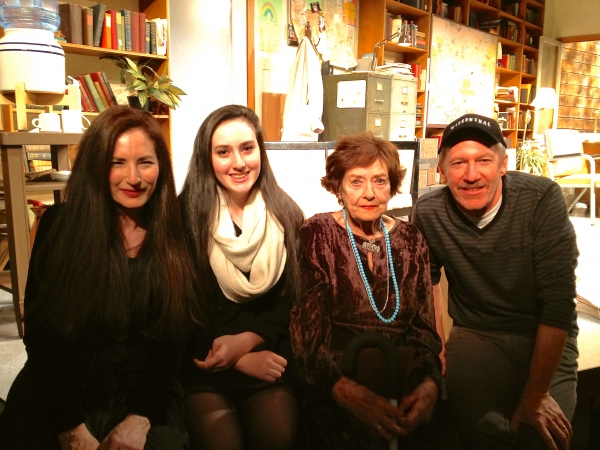Photo Flash: Anne Frank's Cousin Attends WIESENTHAL Off-Broadway 