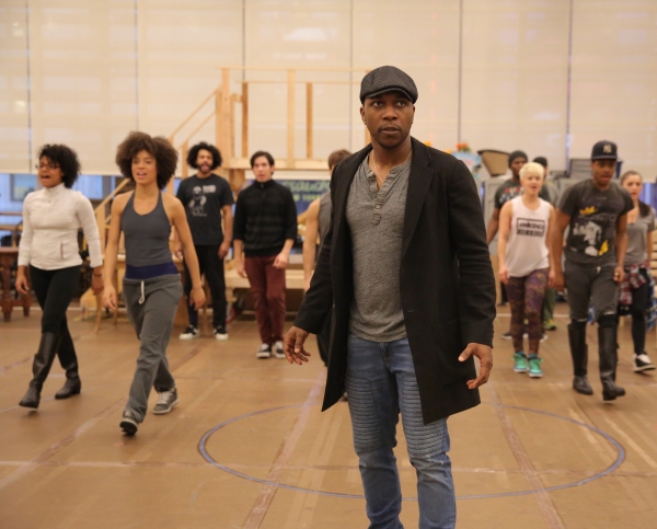 Photo Flash: Go Inside Rehearsals for Public Theater's HAMILTON with Lin-Manuel Miranda & More; Full Cast Announced! Image