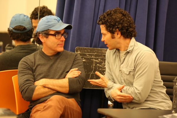 Brian dâ€™Arcy James and Thomas Kail Photo