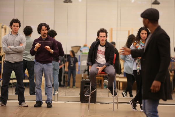 Photo Flash: Go Inside Rehearsals for Public Theater's HAMILTON with Lin-Manuel Miranda & More; Full Cast Announced! Image