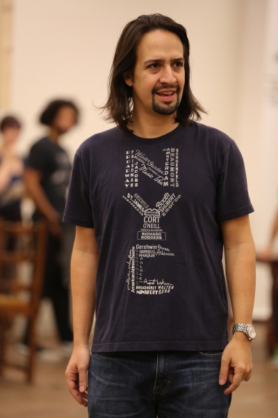 Photo Flash: Go Inside Rehearsals for Public Theater's HAMILTON with Lin-Manuel Miranda & More; Full Cast Announced! Image