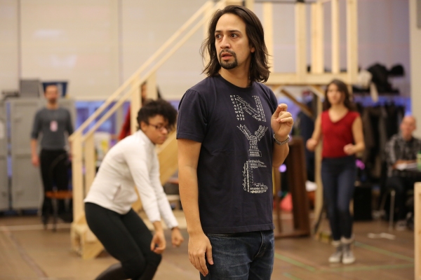 Photo Flash: Go Inside Rehearsals for Public Theater's HAMILTON with Lin-Manuel Miranda & More; Full Cast Announced! Image