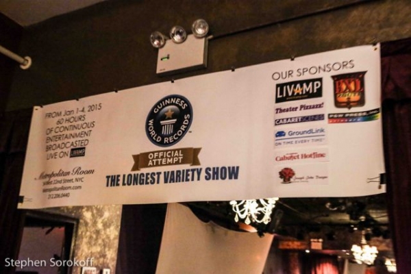 Photo Coverage: Entertainers Assemble for Metropolitan Room's Longest Variety Show Attempt Image