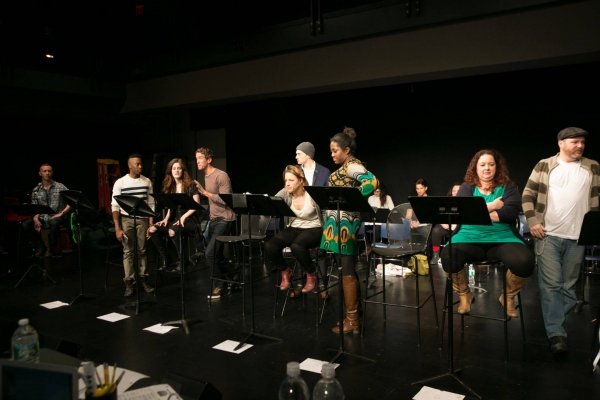 Photo Flash: Jessie Mueller, Bryce Pinkham, Keala Settle & More Workshop Sara Bareilles' WAITRESS Musical in NYC! Image