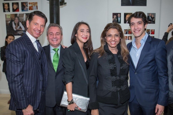 Photo Flash: Photographer Annie Watt's IMPROMPTU PORTRAITS at Park Avenue's Galerie Dumonteil Draws Glittering Crowd Image