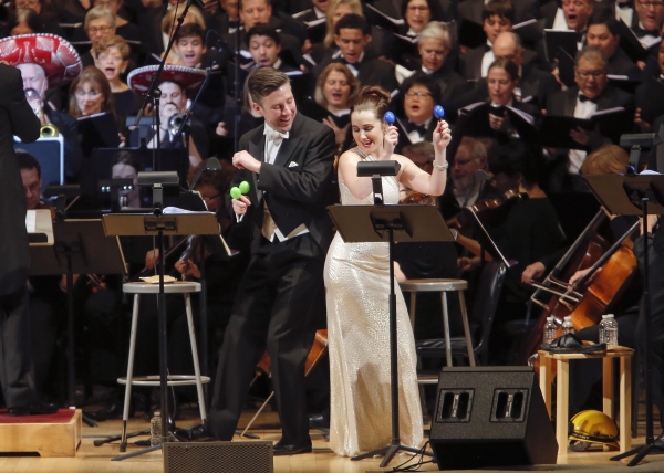 Photo Flash: First Look at Eric Idle, Victoria Clark, Marc Kudisch & More in NOT THE MESSIAH at Carnegie Hall Image