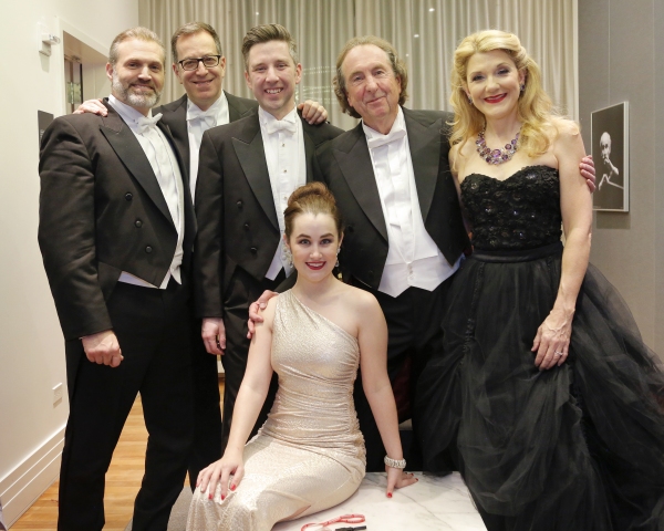 Marc Kudisch, Ted Sperling, William Ferguson, Lauren Worsham, Eric Idle, and Victoria Photo