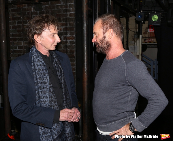 Photo Coverage: Barry Manilow Visits Sting at THE LAST SHIP! Image