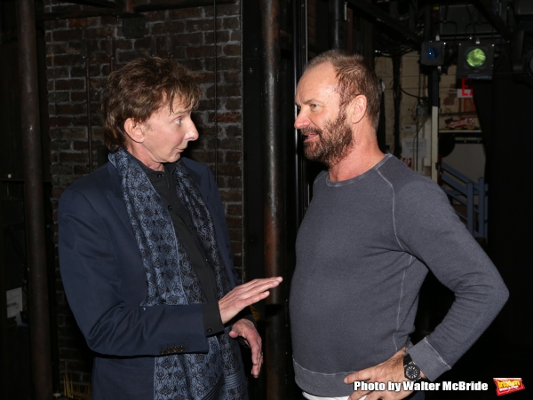 Photo Coverage: Barry Manilow Visits Sting at THE LAST SHIP! Image