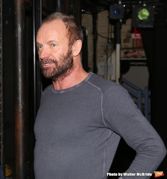 Photo Coverage: Barry Manilow Visits Sting at THE LAST SHIP! Image