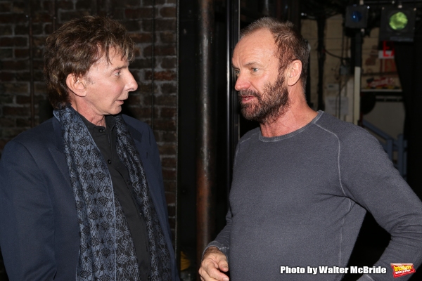 Photo Coverage: Barry Manilow Visits Sting at THE LAST SHIP! Image