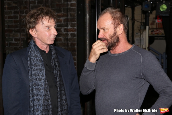 Photo Coverage: Barry Manilow Visits Sting at THE LAST SHIP! Image