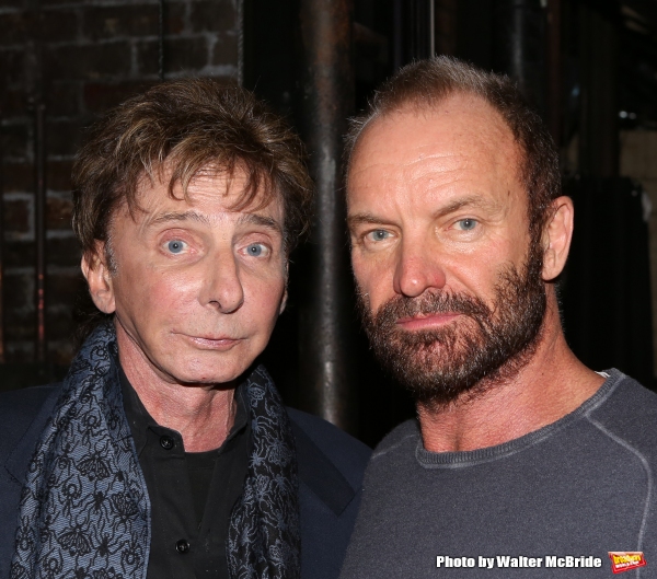 Photo Coverage: Barry Manilow Visits Sting at THE LAST SHIP! Image
