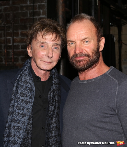 Photo Coverage: Barry Manilow Visits Sting at THE LAST SHIP! Image