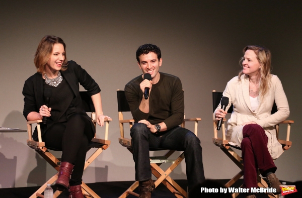 Photo Coverage: Jessie Mueller, Jarrod Spector & Anika Larsen Talk BEAUTIFUL at Apple Store Soho Image