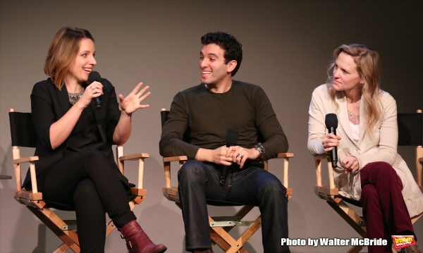 Photo Coverage: Jessie Mueller, Jarrod Spector & Anika Larsen Talk BEAUTIFUL at Apple Store Soho Image