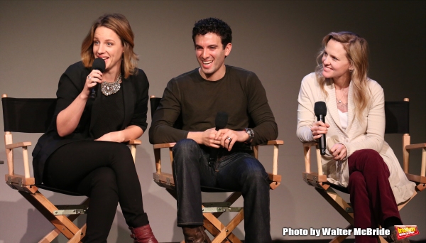 Photo Coverage: Jessie Mueller, Jarrod Spector & Anika Larsen Talk BEAUTIFUL at Apple Store Soho Image