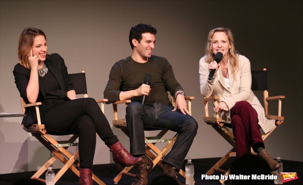 Photo Coverage: Jessie Mueller, Jarrod Spector & Anika Larsen Talk BEAUTIFUL at Apple Store Soho Image