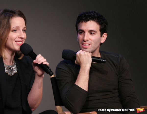 Photo Coverage: Jessie Mueller, Jarrod Spector & Anika Larsen Talk BEAUTIFUL at Apple Store Soho Image