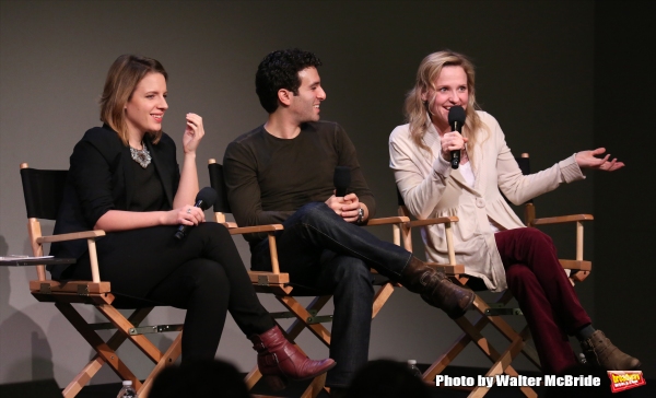Photo Coverage: Jessie Mueller, Jarrod Spector & Anika Larsen Talk BEAUTIFUL at Apple Store Soho Image