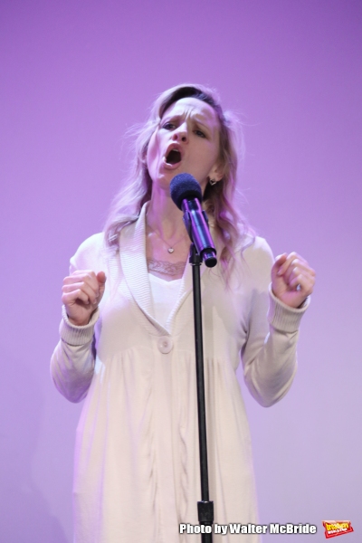 Photo Coverage: BEAUTIFUL's Jessie Mueller, Jarrod Spector & Anika Larsen Perform at Apple Store Soho Photo Coverage: BEAUTIFUL's Jessie Mueller, Jarrod Spector & Anika Larsen Perform at Apple Store Soho Image