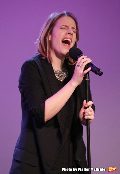 Photo Coverage: BEAUTIFUL's Jessie Mueller, Jarrod Spector & Anika Larsen Perform at Apple Store Soho  Image
