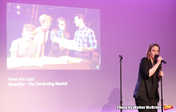 Photo Coverage: BEAUTIFUL's Jessie Mueller, Jarrod Spector & Anika Larsen Perform at Apple Store Soho  Image