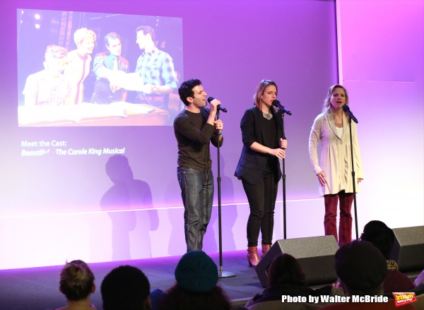 Photo Coverage: BEAUTIFUL's Jessie Mueller, Jarrod Spector & Anika Larsen Perform at Apple Store Soho Photo Coverage: BEAUTIFUL's Jessie Mueller, Jarrod Spector & Anika Larsen Perform at Apple Store Soho Image