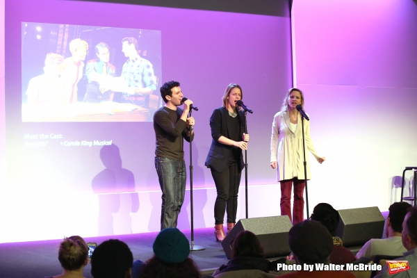 Photo Coverage: BEAUTIFUL's Jessie Mueller, Jarrod Spector & Anika Larsen Perform at Apple Store Soho Photo Coverage: BEAUTIFUL's Jessie Mueller, Jarrod Spector & Anika Larsen Perform at Apple Store Soho Image