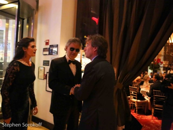 Photo Coverage: Andrea Bocelli Honors Sirio Maccioni at Le Cirque 