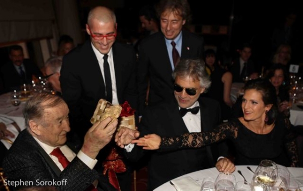 Photo Coverage: Andrea Bocelli Honors Sirio Maccioni at Le Cirque Image