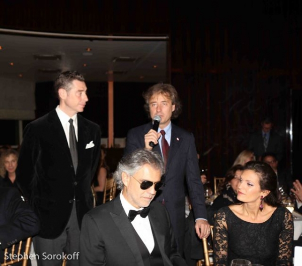 Photo Coverage: Andrea Bocelli Honors Sirio Maccioni at Le Cirque Image