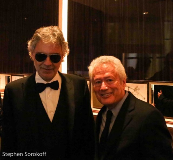 Photo Coverage: Andrea Bocelli Honors Sirio Maccioni at Le Cirque 