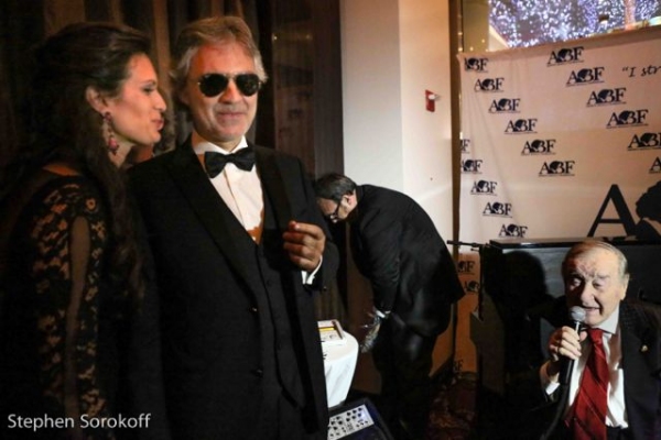 Photo Coverage: Andrea Bocelli Honors Sirio Maccioni at Le Cirque Image