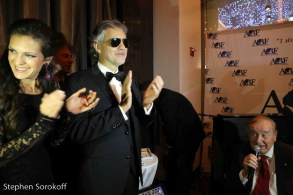 Photo Coverage: Andrea Bocelli Honors Sirio Maccioni at Le Cirque Image