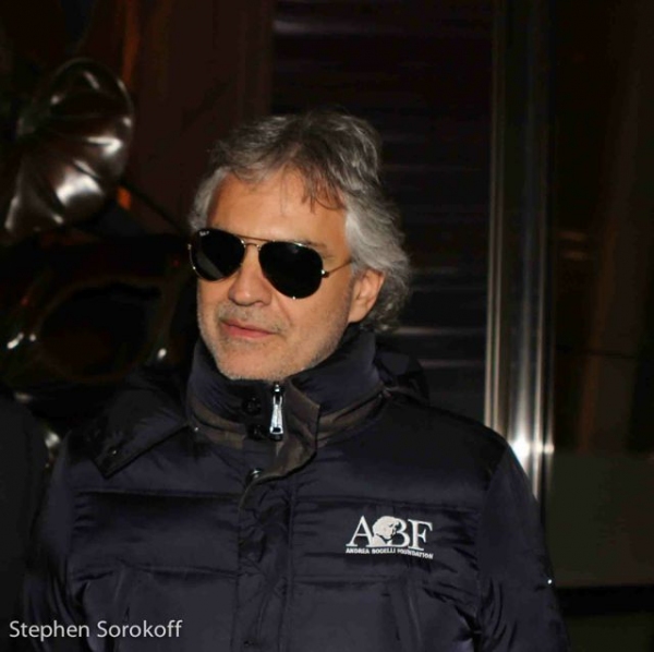 Photo Coverage: Andrea Bocelli Honors Sirio Maccioni at Le Cirque Image