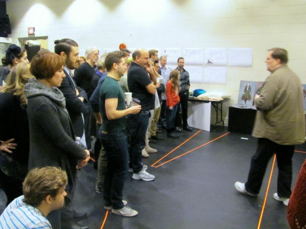 Photo Flash: In Rehearsal for World Premiere of TUCK EVERLASTING with Andrew Keenan-Bolger, Casey Nicholaw & More! Image